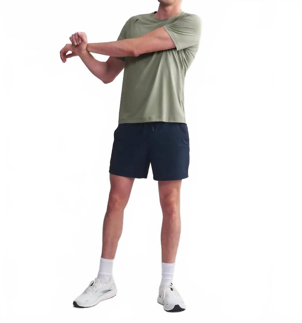NEW RHONE men's reign short sleeve shirt in seagrass